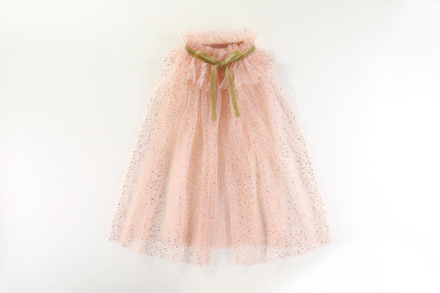 Ma Mer Tulle Cape - Pink Stars