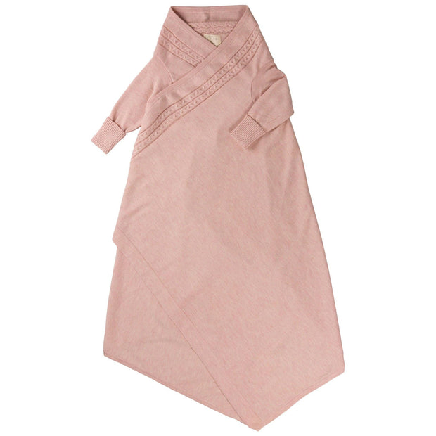 Jujo Baby Cable Edge Shwrap™ Blanket with sleeves- 7 Colour Options