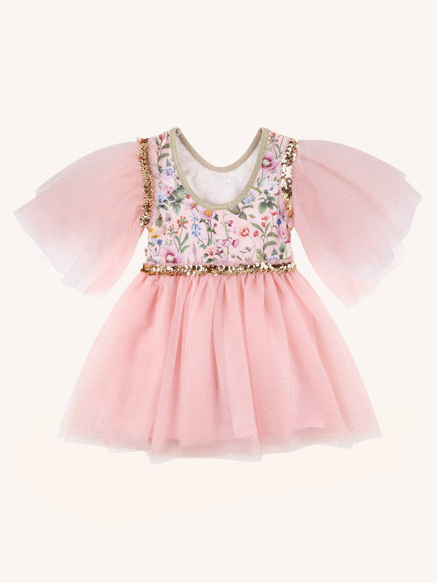 Fleur Harris 'Garden of Dreams' Glisten Tutu Dress - Dusty Orchid