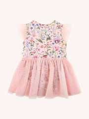 Fleur Harris 'Garden of Dreams' Tutu Bodysuit Dress - Peach