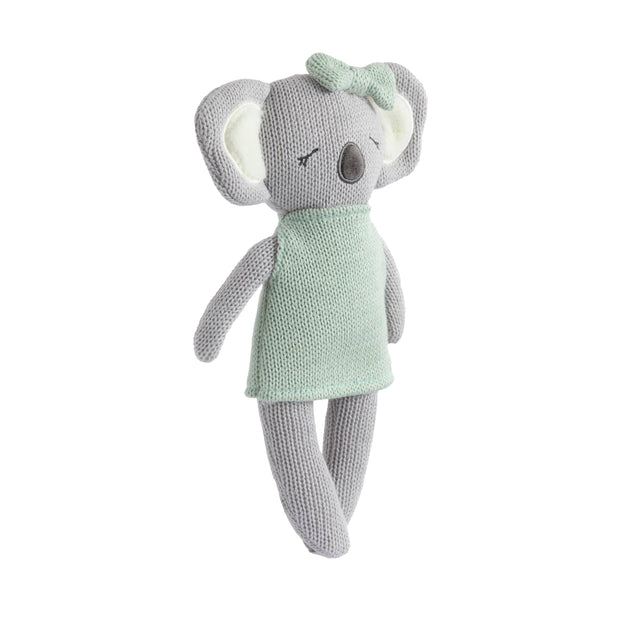 Living Textiles Knitted Animal Toy- Kimmy the Koala