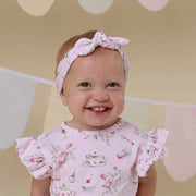 Snuggle Hunny Alice’s Tea Party Organic Topknot