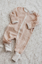 Bencer & Hazelnut Ada Peachy Pink Zip Suit