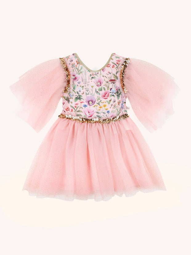 Fleur Harris 'Garden of Dreams' Glisten Tutu Dress - Dusty Orchid
