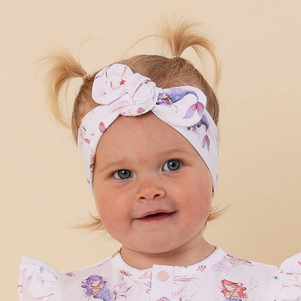 Snuggle Hunny Organic Topknot - Mermaid