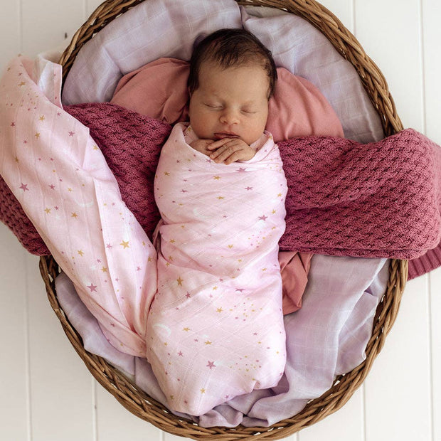 Snuggle Hunny Twinkle Organic Muslin Wrap