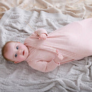 Jujo Baby Cable Edge Shwrap™ Blanket with sleeves- 7 Colour Options