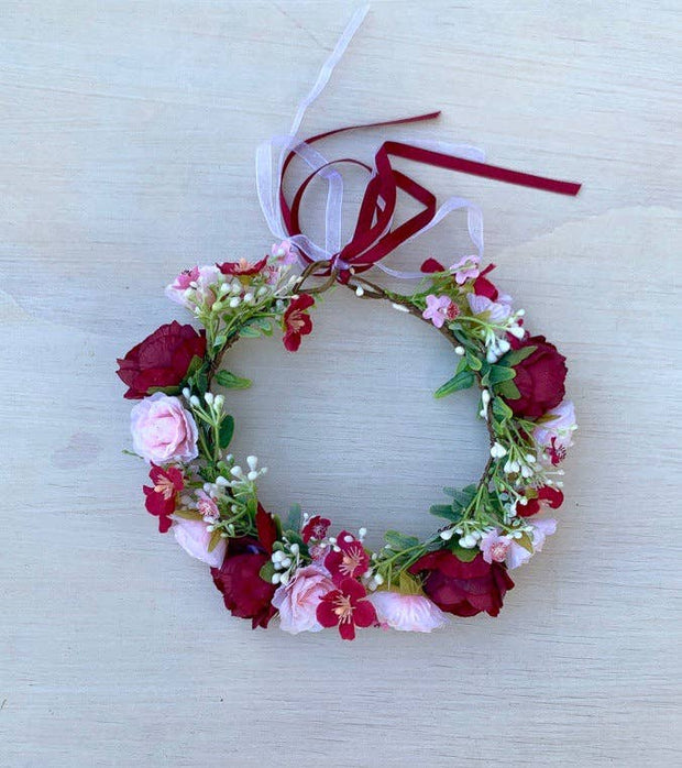 A Little Lacey Eden Girls Flower Crown