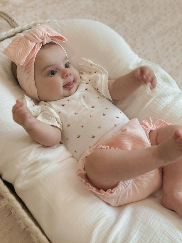 Elke & Indigo Baby Headband – Ivy (0–6 Months)