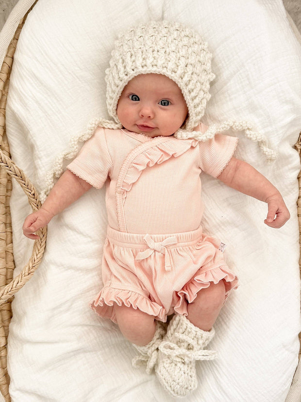 Elke & Indigo Ivy Bodysuit - Peach