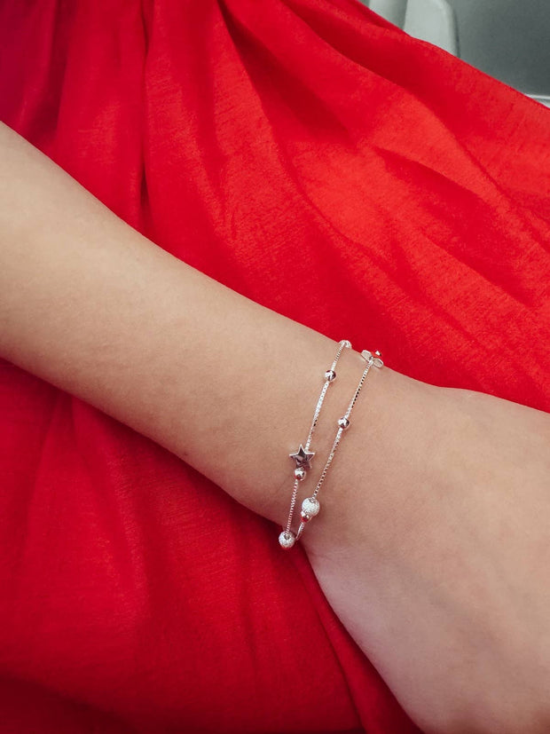 A Little Lacey Girls Starry Night Bracelet