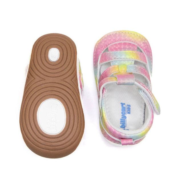 Billycart Kids Ava rainbow baby and toddler girls sandals