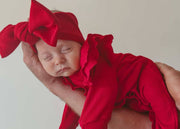 Petite & Co Waffle Headband - Red