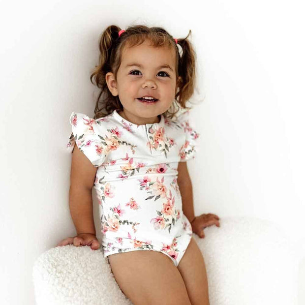 Snuggle Hunny Camille Short Sleeve Organic Bodysuit