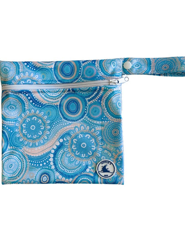 Little E & Co Reusable Swim Nappy & Mini Wet Bag Combo - Called Home To The Ocean