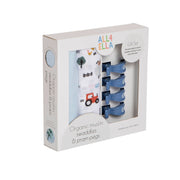 All 4 Ella Organic Swaddles & 4 pegs Gift Set - Barnyard