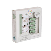 All 4 Ella Organic Swaddles & 4 pegs Gift Set - Country Farm