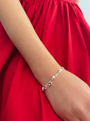 A Little Lacey Girls Starry Night Bracelet