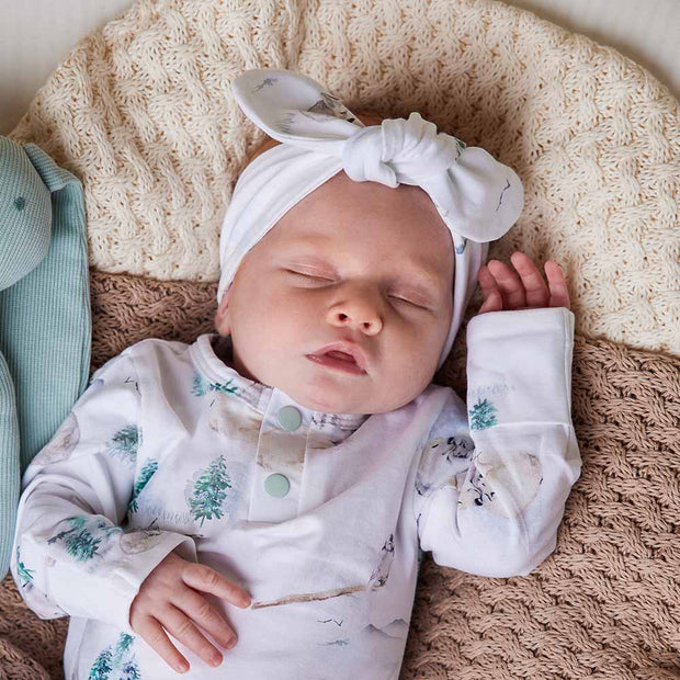 Snuggle Hunny Organic Topknot - Arctic