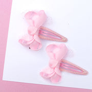 Lauren Hinkley Australia Hair Clips - Pink Mini Grosgrain
