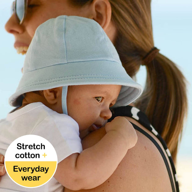 Bedhead Toddler Bucket Hat - Baby Blue