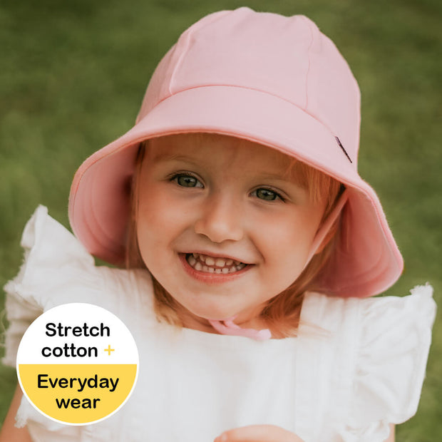 Bedhead Toddler Bucket Hat - Blush Pink