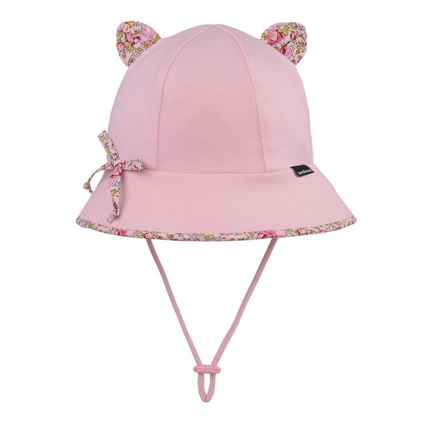 Bedhead Hats Toddler Bucket Hat - Paisley Trimmed Kitty  - Blush