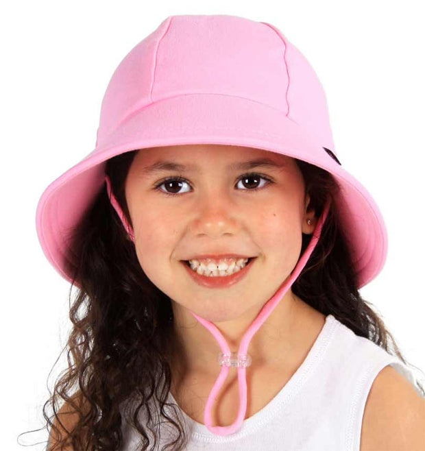 Bedhead  Ponytail Bucket Hat with Strap - Baby Pink