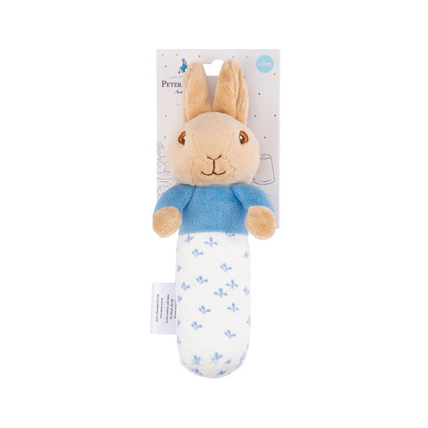 Beatrix Potter Peter Rabbit & Flopsy Bunny Stick Rattle