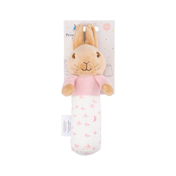 Beatrix Potter Peter Rabbit & Flopsy Bunny Stick Rattle