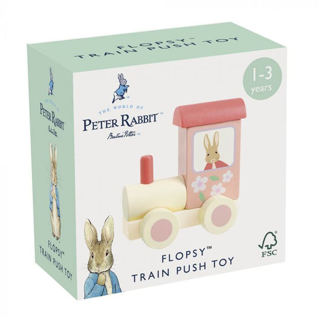 Beatrix Potter Flopsy Wooden Train Push Toy