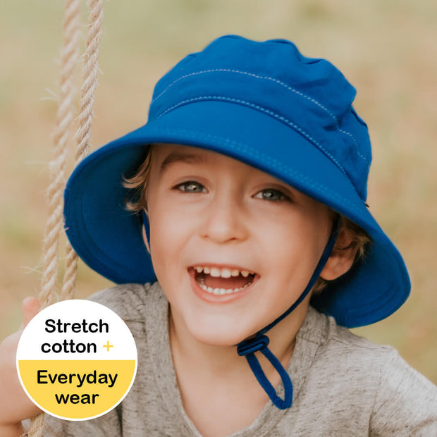Bedhead Kids Bucket Sun Hat - Bright Blue