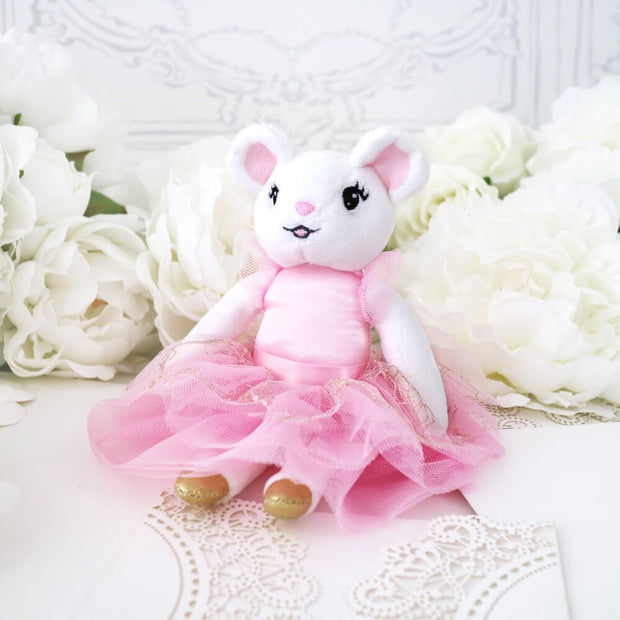 Claris The Chicest Mouse In Paris Mini Plush 20cm - Parfait Pink