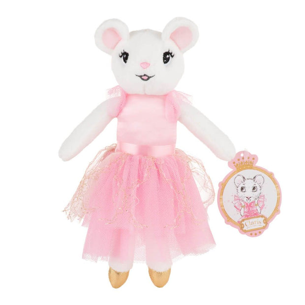 Claris The Chicest Mouse In Paris Mini Plush 20cm - Parfait Pink