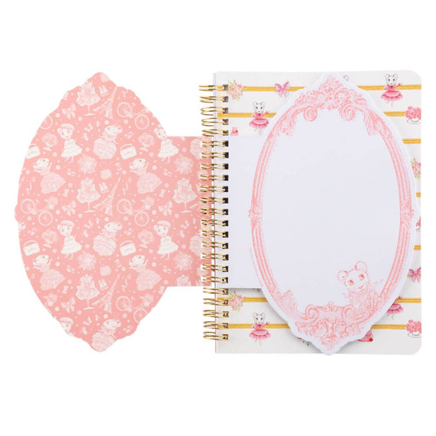 Claris the Chicest Mouse in Paris A5 Layered Notebook