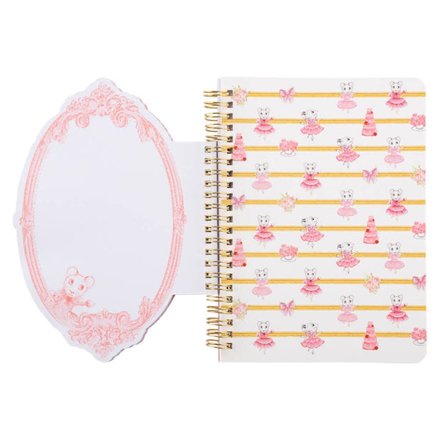 Claris the Chicest Mouse in Paris A5 Layered Notebook