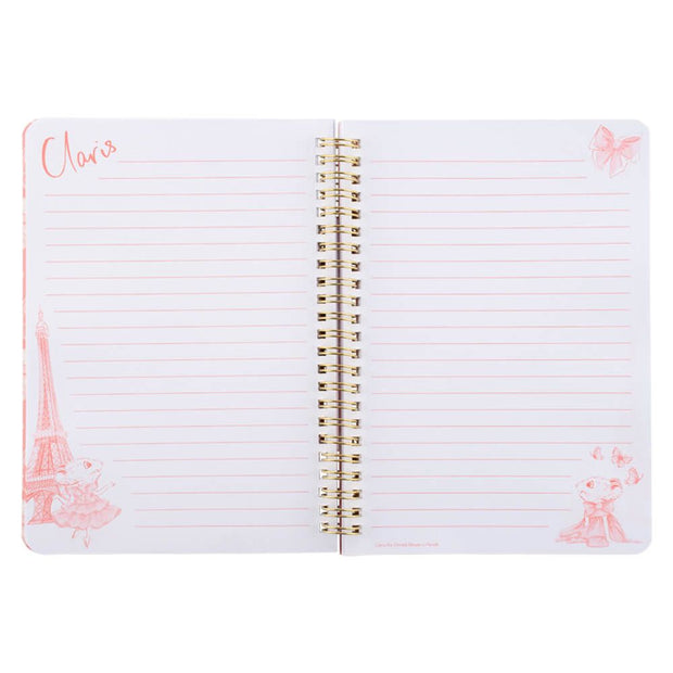 Claris the Chicest Mouse in Paris A5 Layered Notebook
