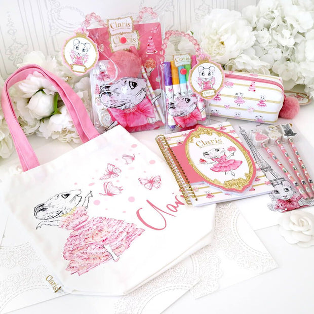 Claris the Chicest Mouse in Paris A5 Layered Notebook