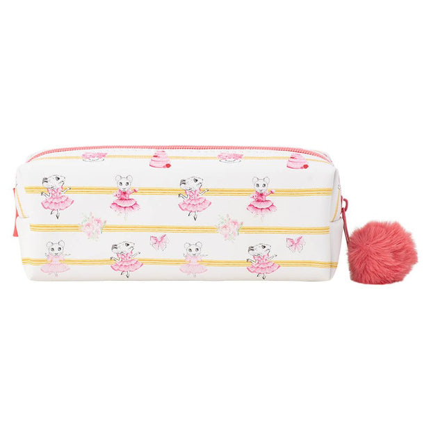 Claris the Chicest Mouse in Paris – Pencil Case with Pom Pom