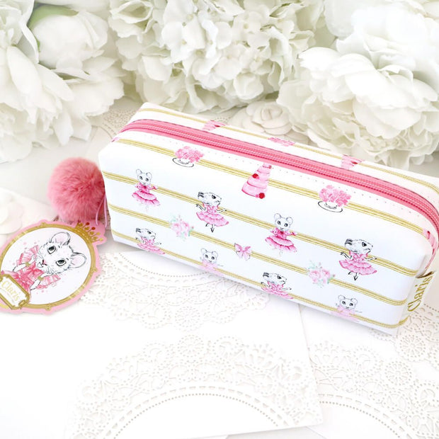 Claris the Chicest Mouse in Paris – Pencil Case with Pom Pom