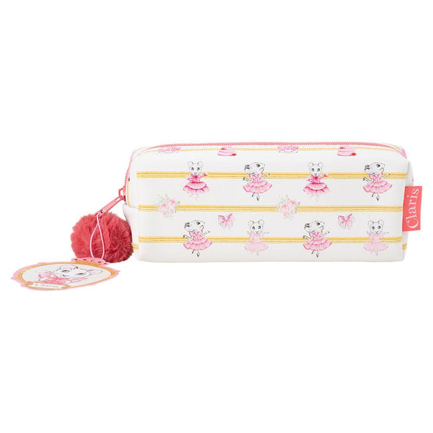 Claris the Chicest Mouse in Paris – Pencil Case with Pom Pom