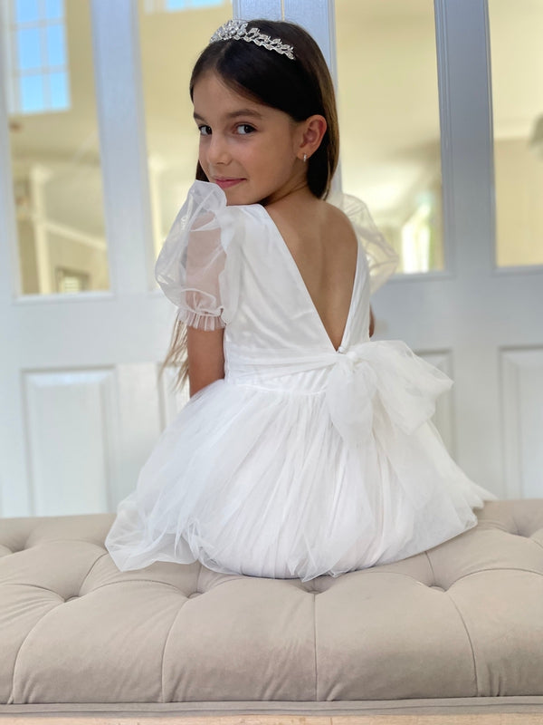 A Little Lacey Elowyn Girls Diamante Tiara