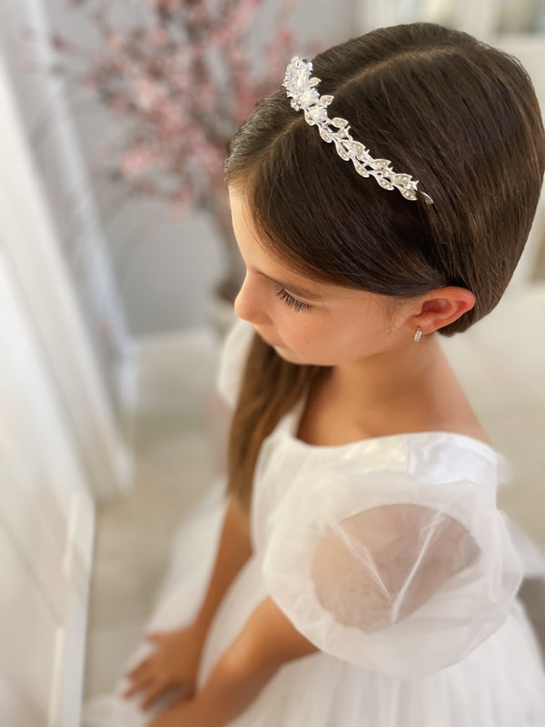 A Little Lacey Elowyn Girls Diamante Tiara
