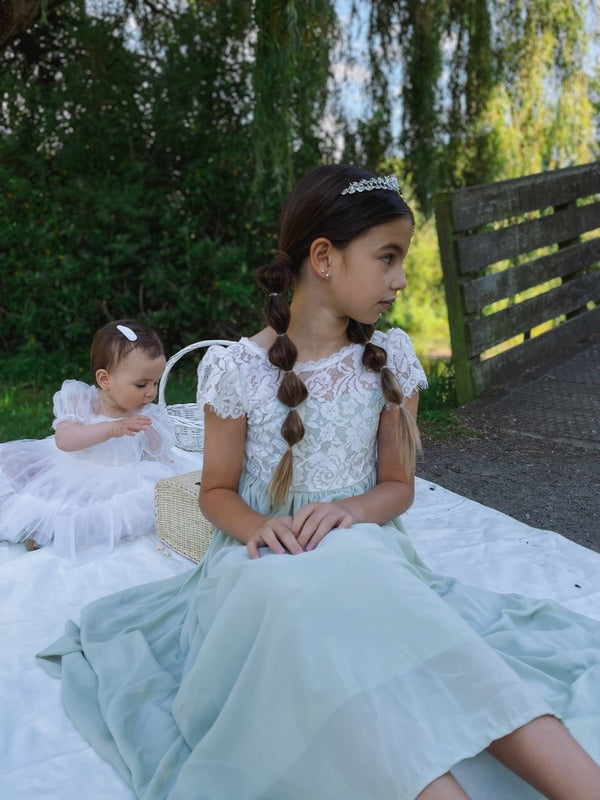 A Little Lacey Elowyn Girls Diamante Tiara