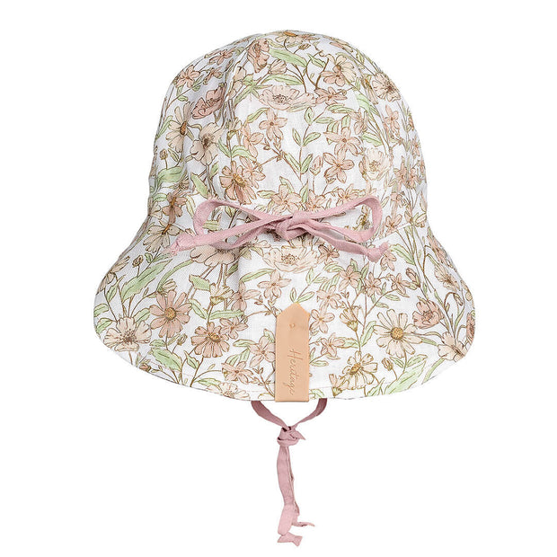 Bedhead 'Wanderer' Panelled Bucket Sun Hat - Poppy/Rosa