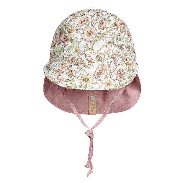 Bedhead 'Wanderer' Panelled Bucket Sun Hat - Poppy/Rosa
