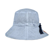 Bedhead 'Vacationer' Reversible Ladies Sun Hat - Charlie/Indigo