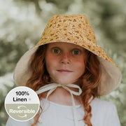 Bedhead 'Wanderer' Panelled Bucket Sun Hat - Farah/Flax