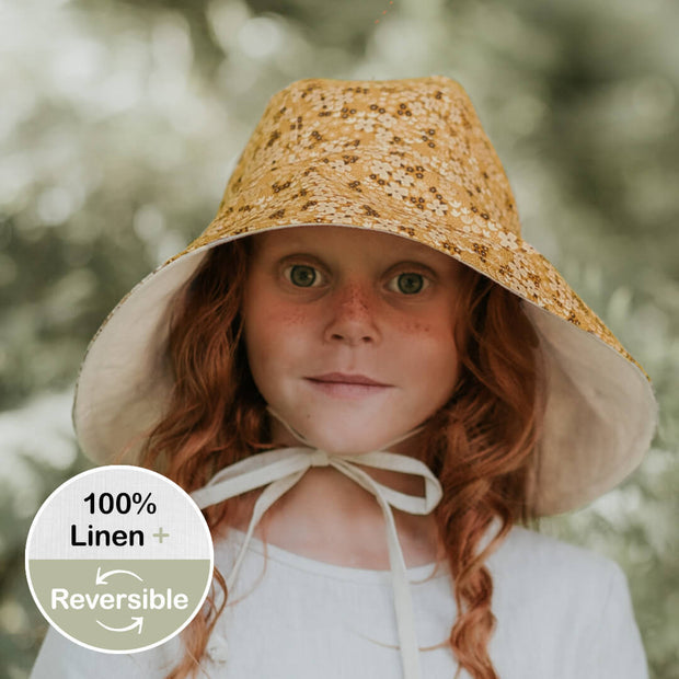 Bedhead 'Wanderer' Panelled Bucket Sun Hat - Farah/Flax