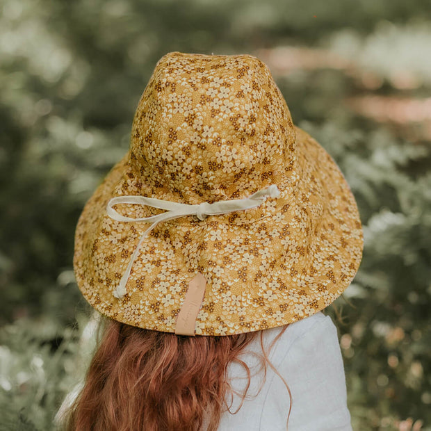 Bedhead 'Wanderer' Panelled Bucket Sun Hat - Farah/Flax
